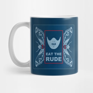 Hannibal Moth Eat the Rude Mask Coffee Design Only Mug